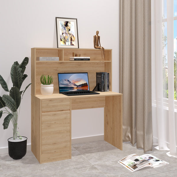 Birou Secreta cu raft, 110x50x135 cm