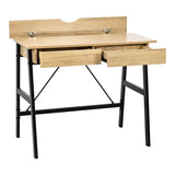 Birou cu sertare Lione, Stejar, 90x50x75 cm
