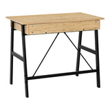 Birou cu sertare Lione, Stejar, 90x50x75 cm
