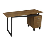 Birou cu sertare Prosper, Nuc, 140x60x76 cm