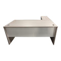 Birou de colt Armadi I, Sonoma-Alb, 180x80x75 cm, perspectiva suplimentara
