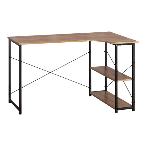 Birou de colt Merlin, Stejar, 120x73x75 cm