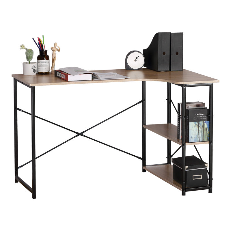 Birou de colt Merlin, Stejar, 120x73x75 cm, detaliu produs