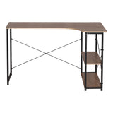Birou de colt Merlin, Stejar, 120x73x75 cm