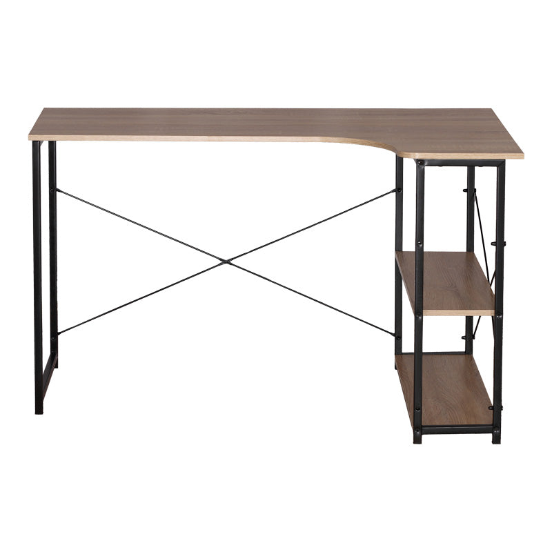 Birou de colt Merlin, Stejar, 120x73x75 cm, perspectiva suplimentara
