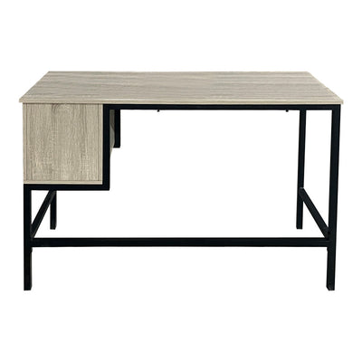 Birou de lucru Ramen, lemn, sonoma, 120x48x76 cm, detaliu produs