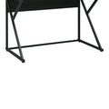 Birou de lucru Spaco, Lemn/Metal, Natur, 123x61x100 cm, detaliu produs