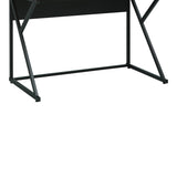 Birou de lucru Spaco, Lemn/Metal, Natur, 123x61x100 cm