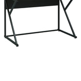 Birou de lucru Spaco, Lemn/Metal, Natur, 123x61x100 cm, detaliu produs
