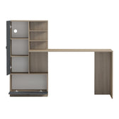 Birou Desk, Sonoma, 160x60x125 cm, detaliu produs