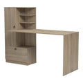 Birou Felanbo cu biblioteca, Sonoma, 160x60x125 cm, imagine produs 5