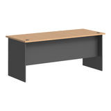Birou Fesialo, 180x75x75 cm - Natural-Antracit