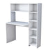 Birou Janson cu biblioteca, alb, 113.2x40x141.8 cm