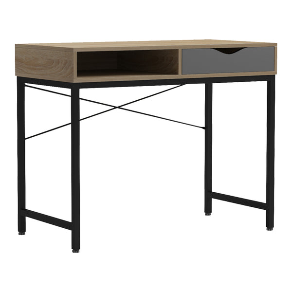Birou Kama, Gri Sonoma, 95x48x76 cm