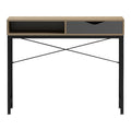 Birou Kama, Gri Sonoma, 95x48x76 cm, imagine suplimentara