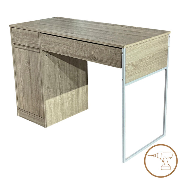 Birou Kantor, Natural alb, 110x50x76 cm