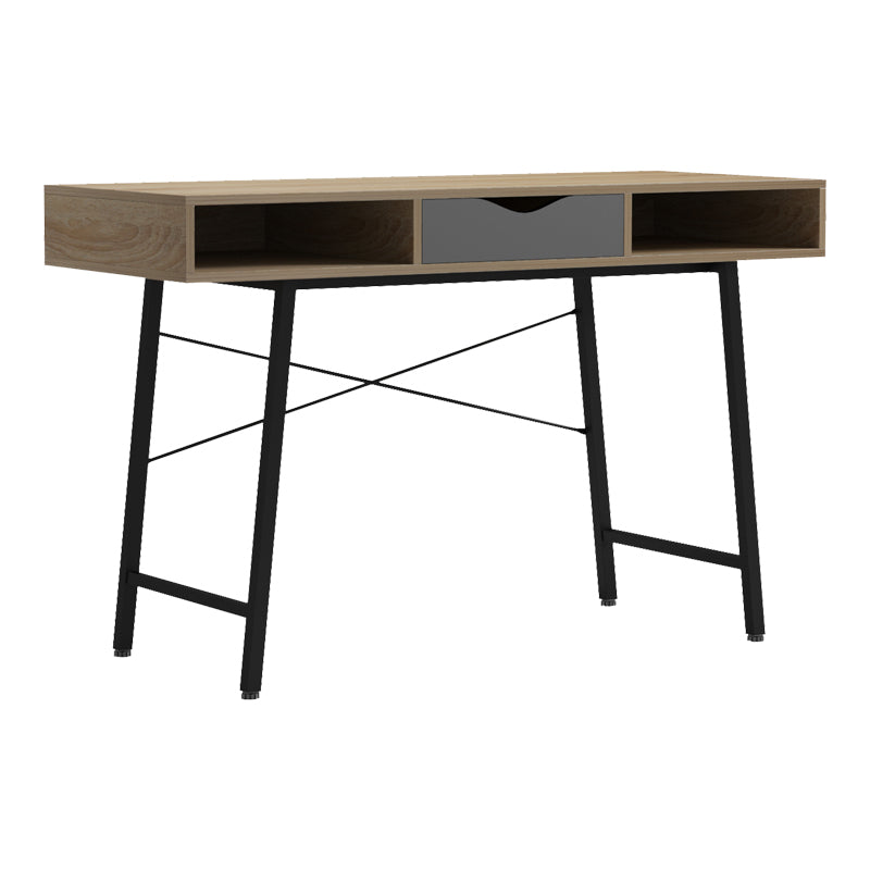 Birou Komo, Gri Sonoma, 120x48x76 cm