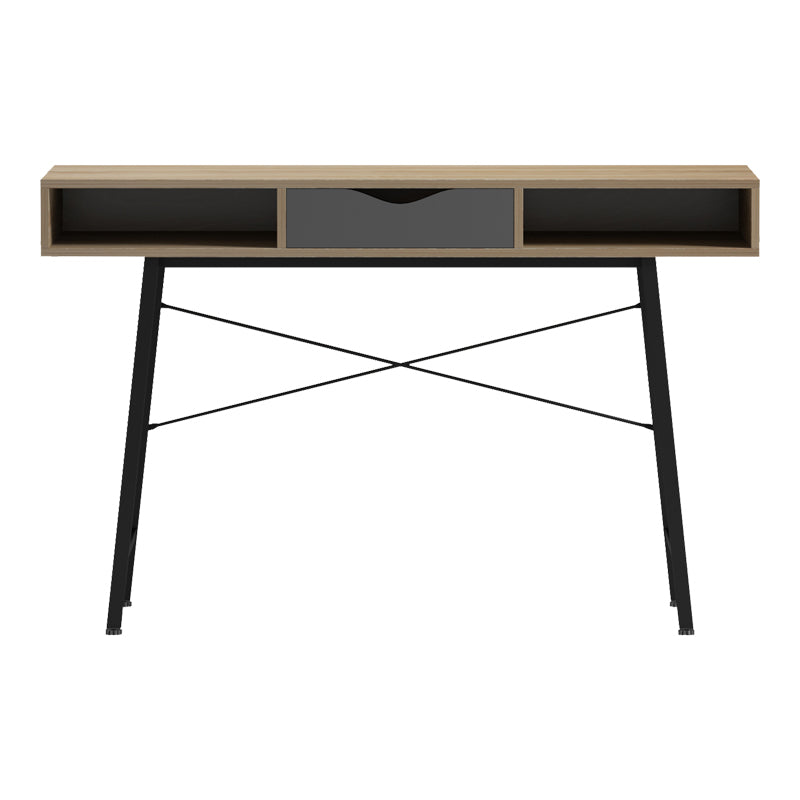 Birou Komo, Gri Sonoma, 120x48x76 cm