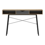 Birou Komo, Gri Sonoma, 120x48x76 cm