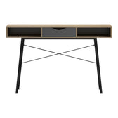 Birou Komo, Gri Sonoma, 120x48x76 cm, imagine suplimentara