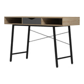 Birou Komo, Gri Sonoma, 120x48x76 cm, detaliu produs