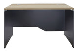Birou manager Lotus, stejar-Gri inchis, 120x80x75 cm