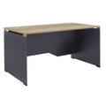Birou manager Lotus, Stejar - Gri inchis, 150x80x75 cm, imagine suplimentara
