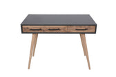 Birou Milano cu 2 sertare, Stejar Gri, 105 x 79 x 55 cm