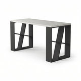 Birou Perla, 140x75x60 cm - Alb