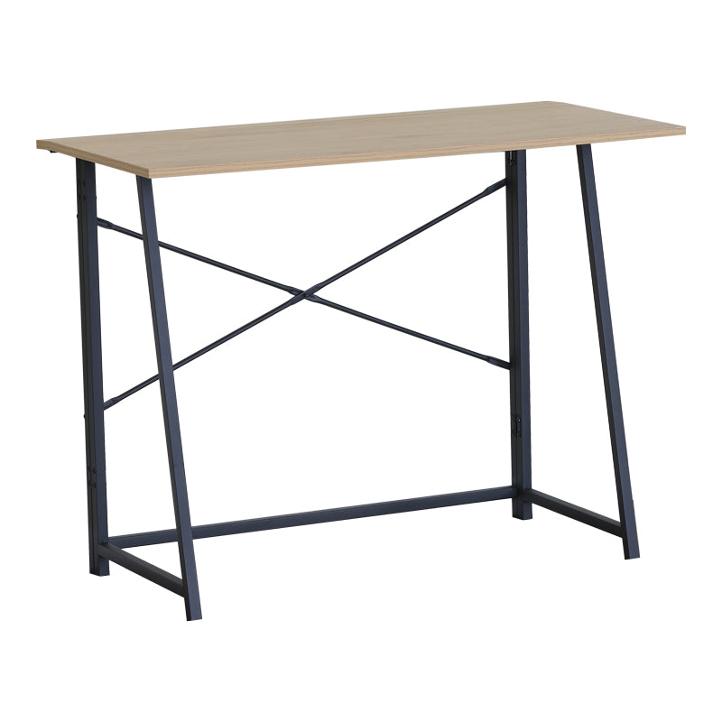 Birou pliabil Siklo, Stejar-Negru, 100x46x76 cm