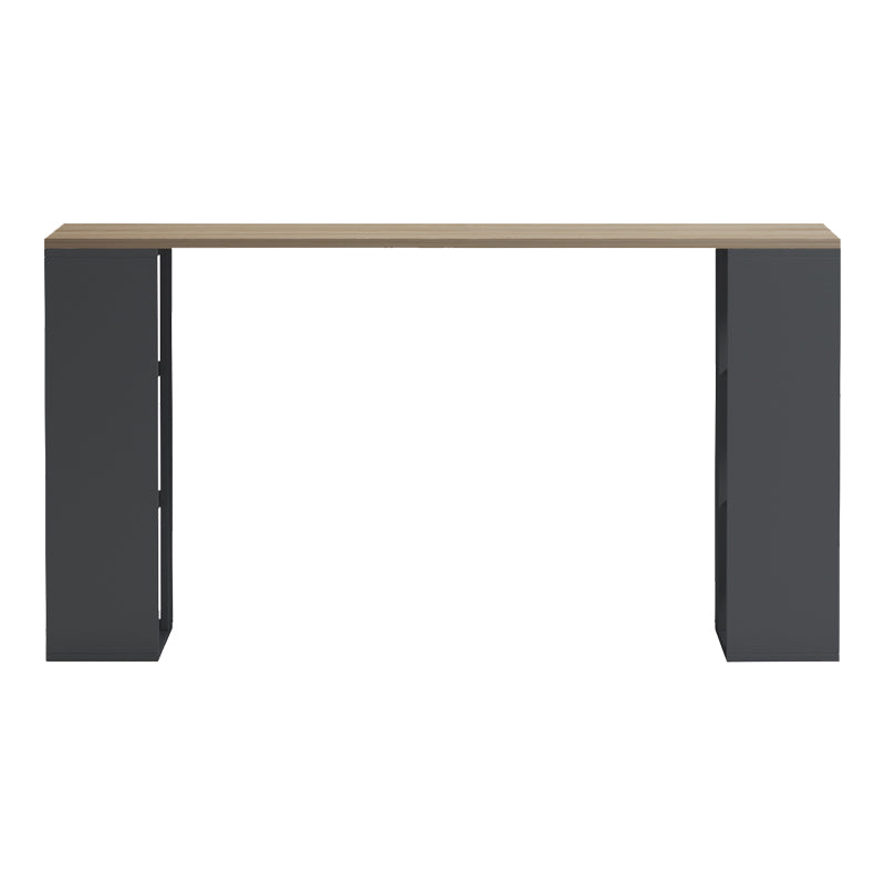 Birou Praga, 140x60x75 cm - Sonoma-Antracit