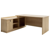 Birou profesional Amazon colt stanga, Sonoma, 180x160x76 cm, imagine suplimentara