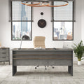 Birou Sartoria Lung ,Gri  Maro, 180 x 75 x 90 cm
