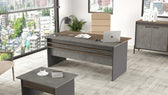 Birou Sartoria Lung ,Gri  Maro, 180 x 75 x 90 cm