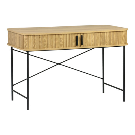 Birou Scandi, /metal, Natural, 120x60x76 cm