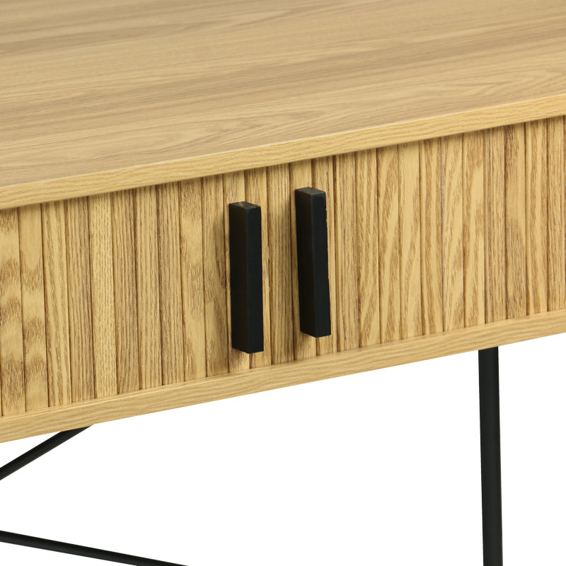 Birou Scandi, /metal, Natural, 120x60x76 cm