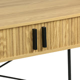 Birou Scandi, /metal, Natural, 120x60x76 cm