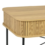 Birou Scandi, /metal, Natural, 120x60x76 cm