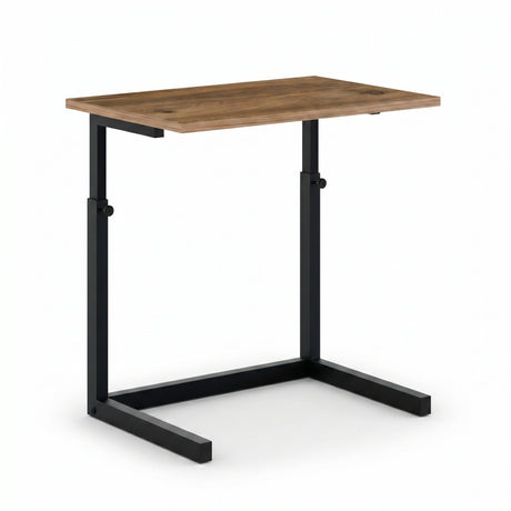 Birou Smart Home Laptop Reglabil, Latte, 40x60x43-73 cm