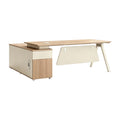Birou Stark, Stejar-Bej, 200x90x75 cm, detaliu produs