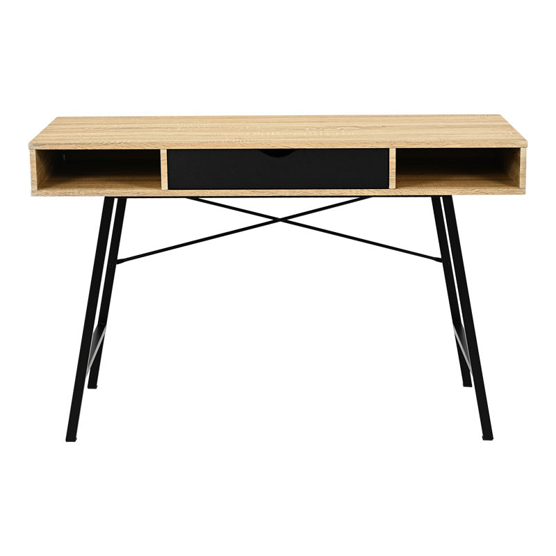 Birou Yamin, Stejar, 120x48x76 cm, perspectiva suplimentara