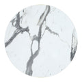 Blat de masa Melody, Marmura Alba, 12mm, 60x60 cm