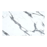 Blat de masa Melody, Marmura Alba, 12mm, 69x120 cm