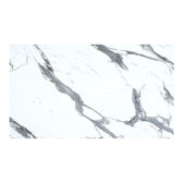 Blat de masa Melody, Marmura Alba, 12mm, 69x120 cm
