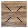 Blat de Masa Noble, nuc de 69x69 cm grosime 12mm, 69x69 cm, imagine suplimentara