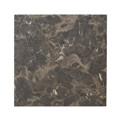 Blat de masa Verhia, Gri inchis, 12 mm, 60x60 cm