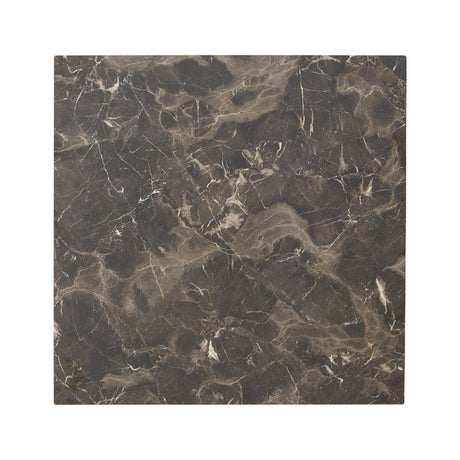 Blat de masa Verhia, Gri inchis, 12 mm, 60x60 cm