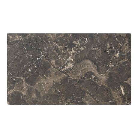 Blat de masa Verhia, Gri inchis, 12 mm, 69x120 cm