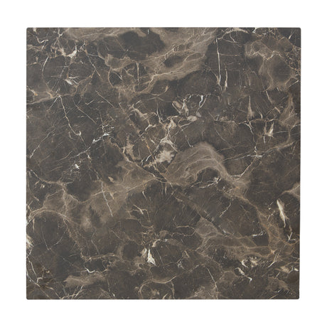Blat de masa Verhia, Gri inchis, 12 mm, 69x69 cm