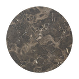 Blat de Masa Verhia Gri inchis D69cm grosime 12mm, 69x69 cm